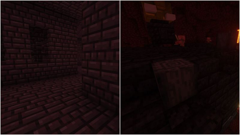 Common blocks of both structures (Image via Minecraft)