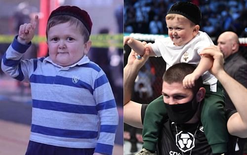 Hasbulla Magomedov was present at UFC 267 [Image credits: @ufc on Instagram]