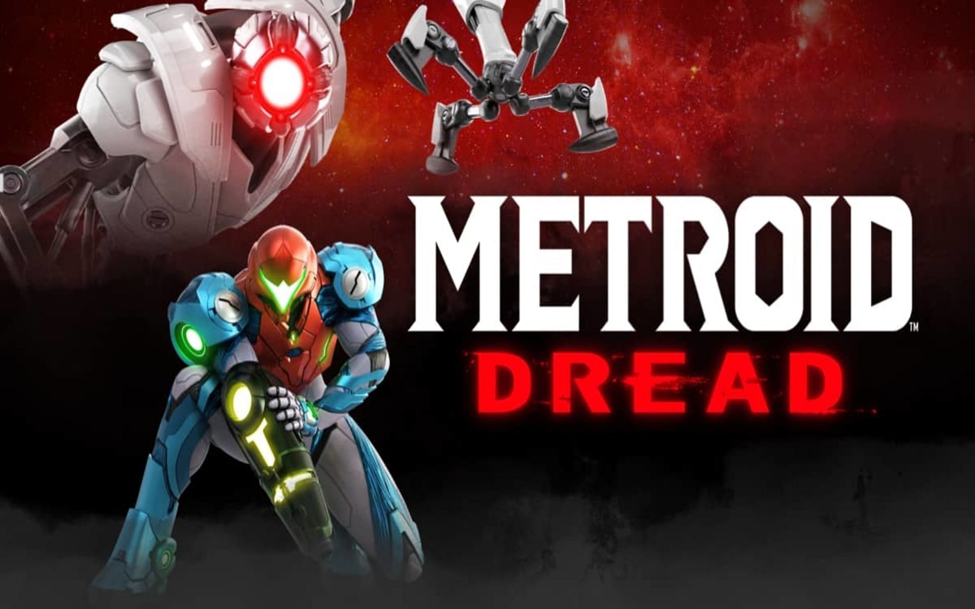Artwork from several other games appear after beating Metroid dread (Image via MercurySteam)