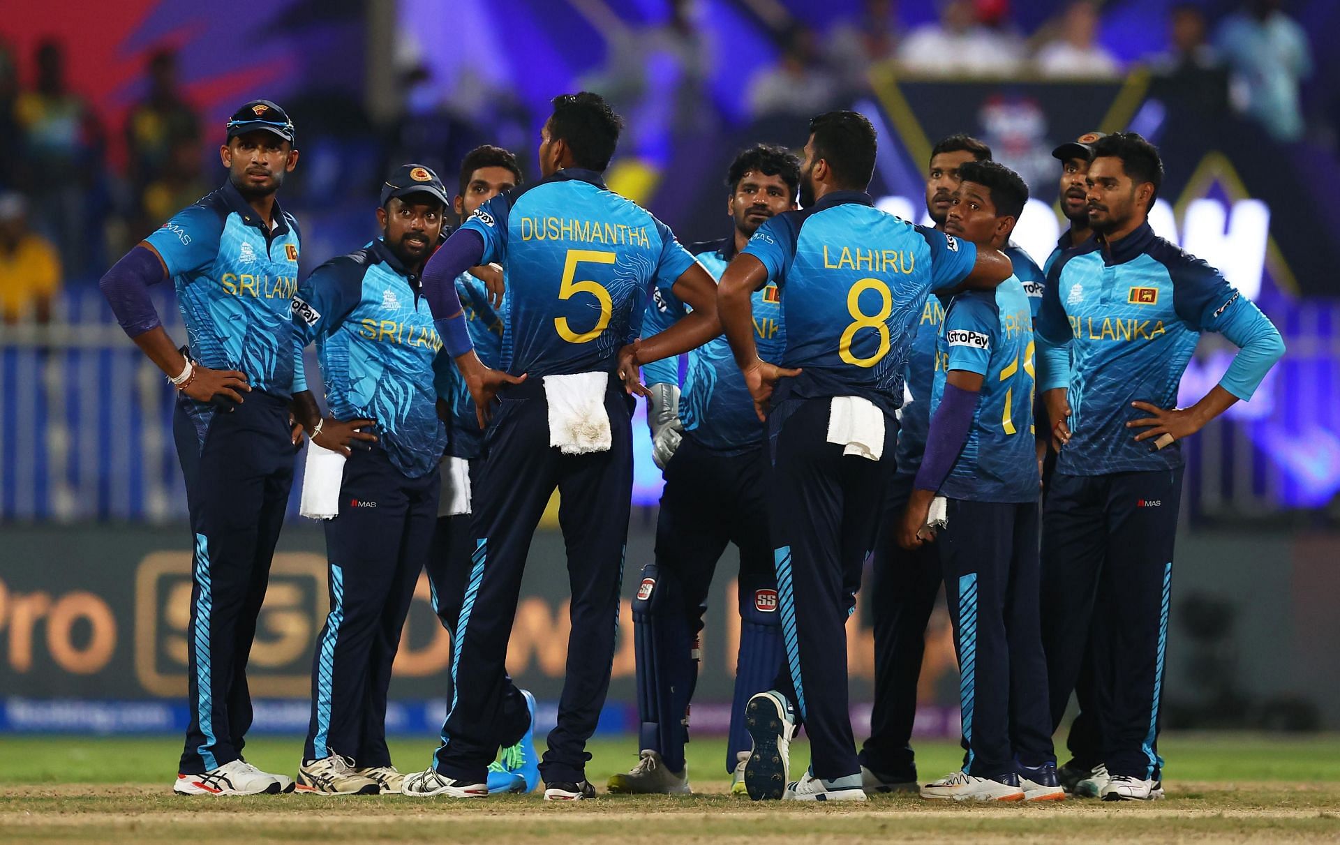 Can Sri Lanka continue their winning streak in ICC T20 World Cup 2021? (Image Source: Twitter/ICC)