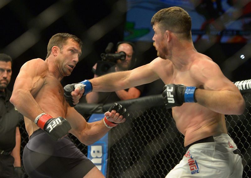 Luke Rockhold and Michael Bisping have fought twice in the UFC