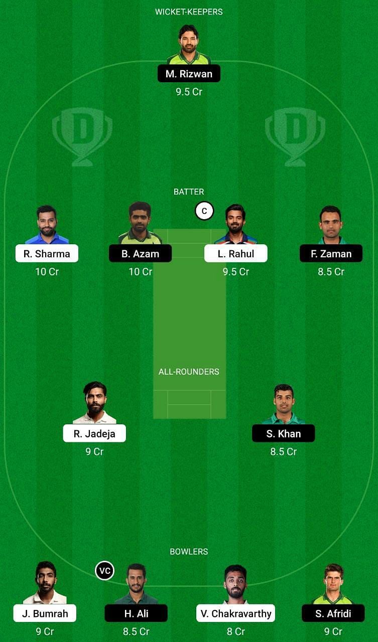 IND vs PAK Dream11 Fantasy Tip #2