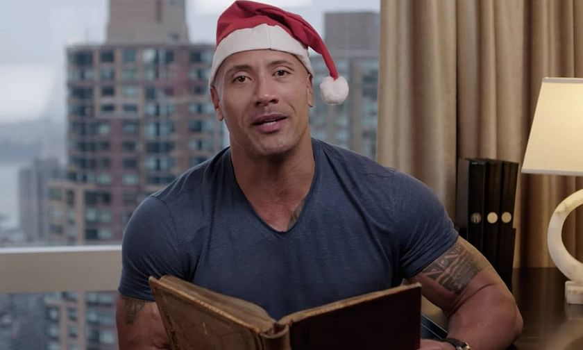 The Rock is ready to embrace the Christmas spirit!