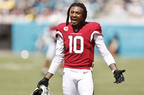 DeAndre Hopkins of Arizona Cardinals v Jacksonville Jaguars