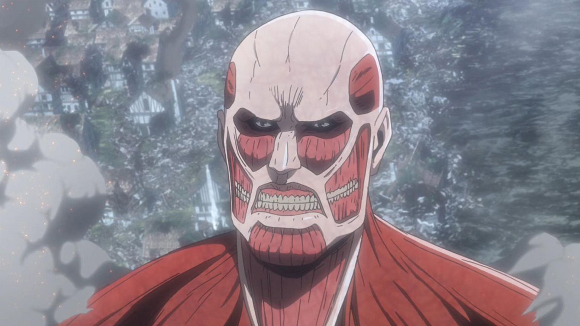 Who was the Colossal Titan before Armin in 'Attack on Titan'? 