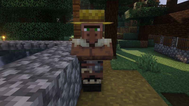 A farmer (Image via Minecraft)