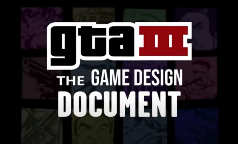 The GTA 3 design document is now readily available (Image via GTA Series Videos)