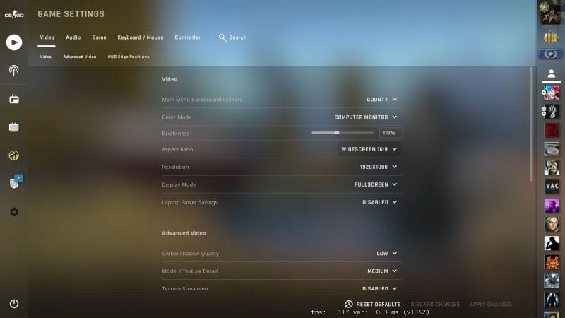 Best CS:GO settings for players with low-end PCs