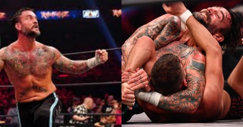 Is CM Punk wrestling the wrong guys? (Pic Source: AEW)