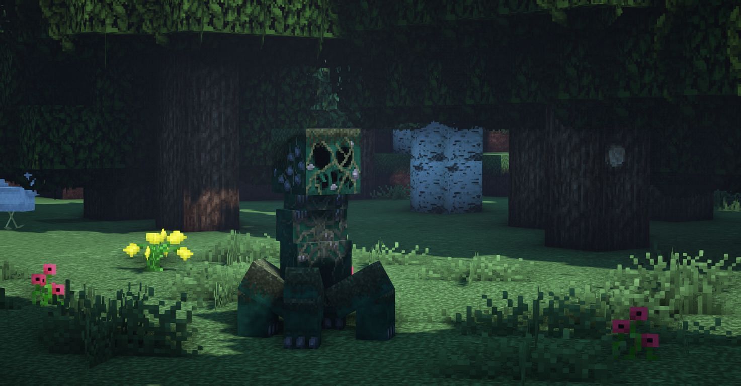 The Overgrowth resource pack (Image via Minecraft)