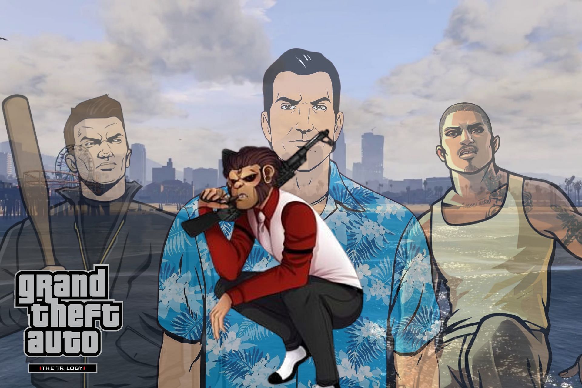 GTA The Trilogy Definitive Edition receives mixed reactions from fans (Image via Sportskeeda)