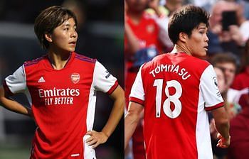 Arsenal S Japanese Stars Light Up Emirates