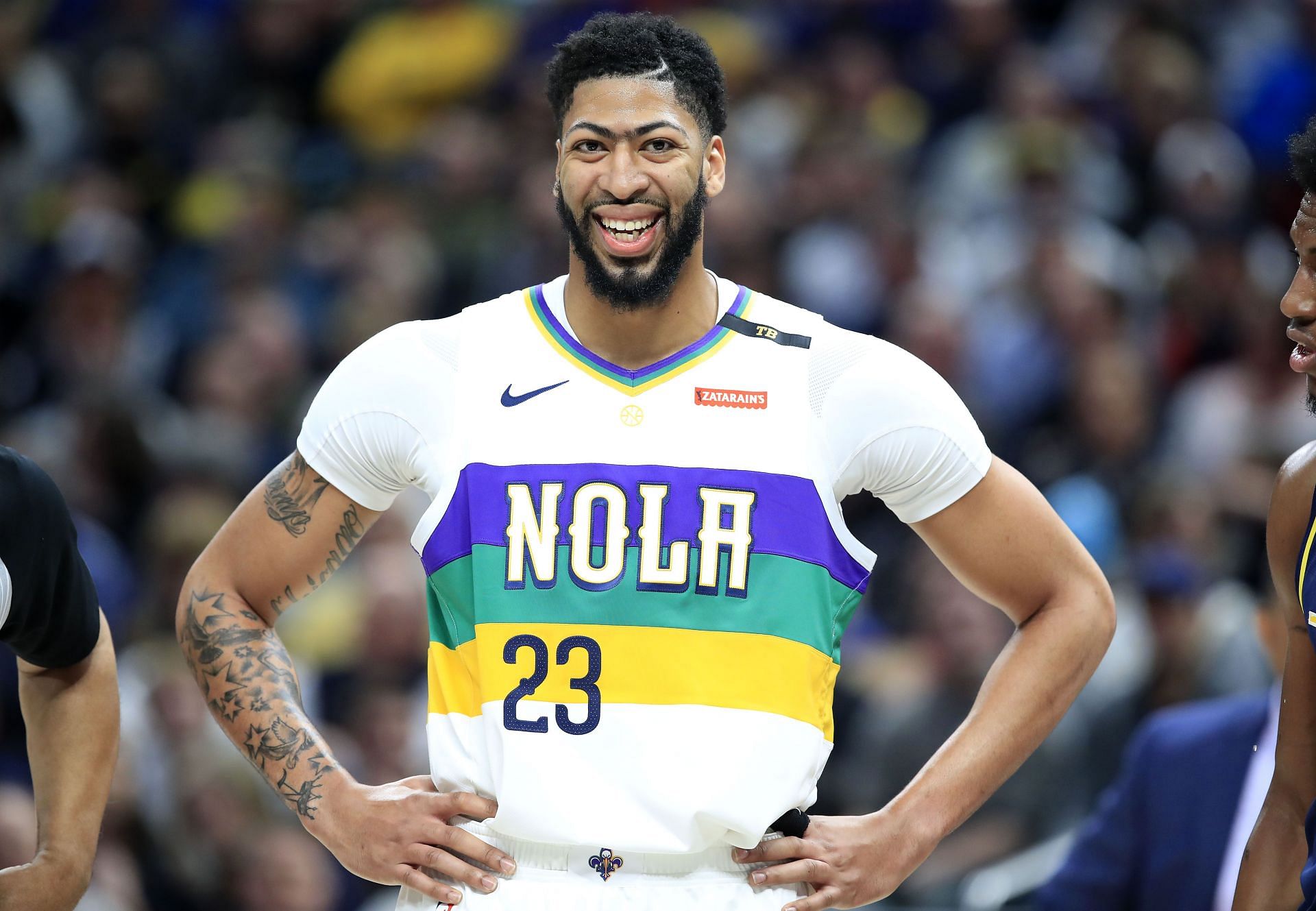 Anthony Davis spent seven seasons with the New Orleans Pelicans.