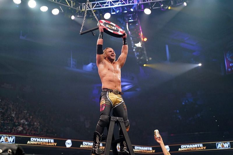 Hangman Page returned to win the Casino Ladder Match to get a shot at the AEW World Championship.