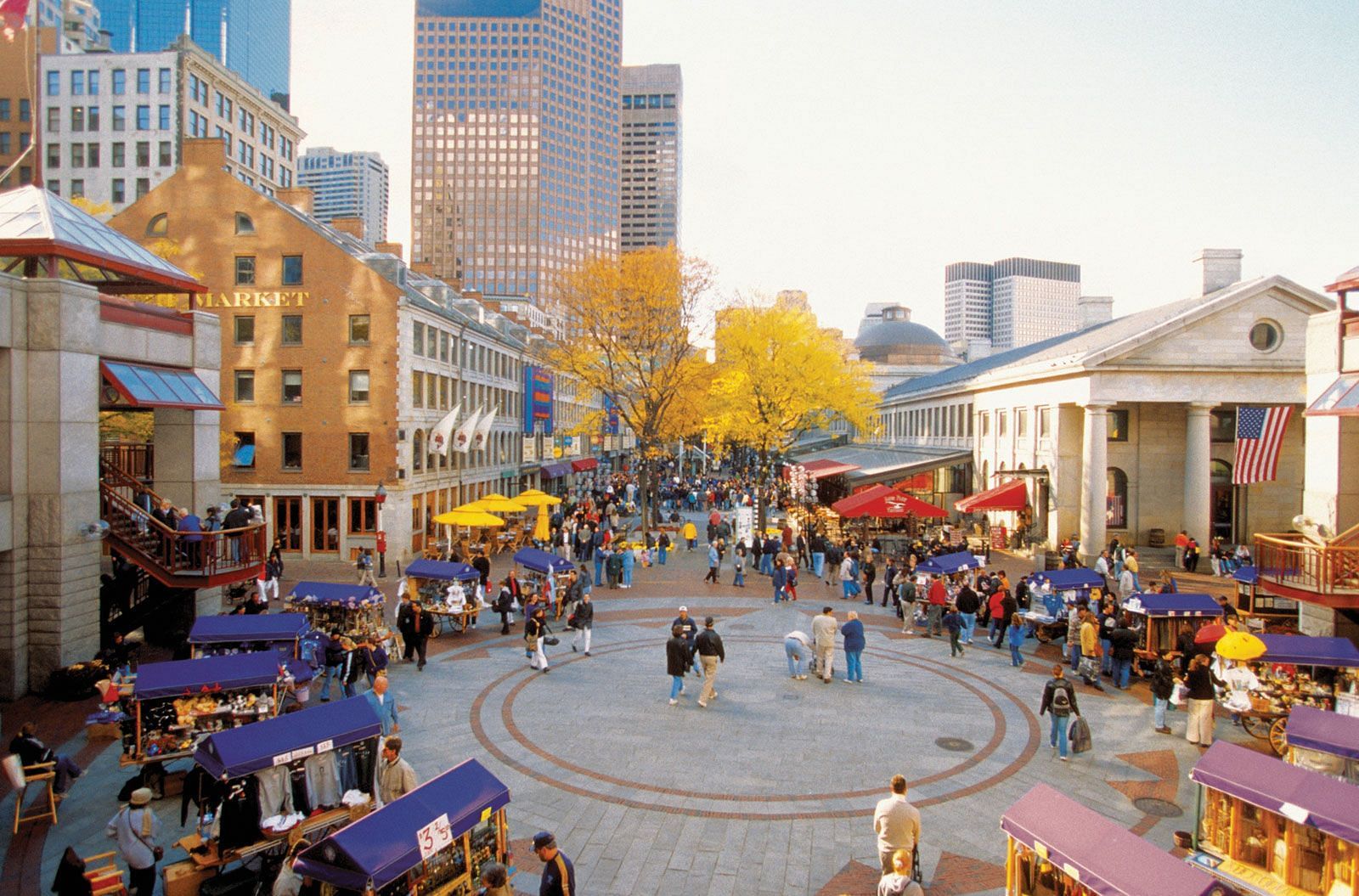 The &#039;Cradle of Liberty&#039;, Boston&#039;s famous Faneuil Hall (Image via Getty Images)