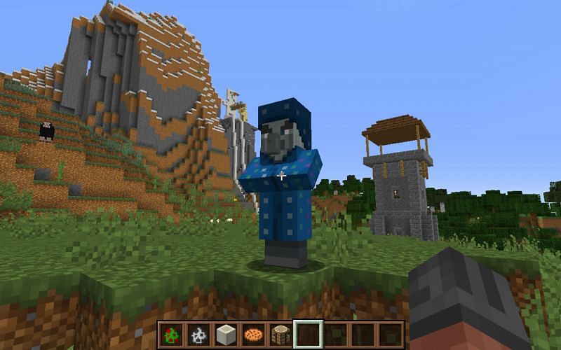 Una imagen de un ilusionista en Minecraft.  Imagen a través de Minecraft.