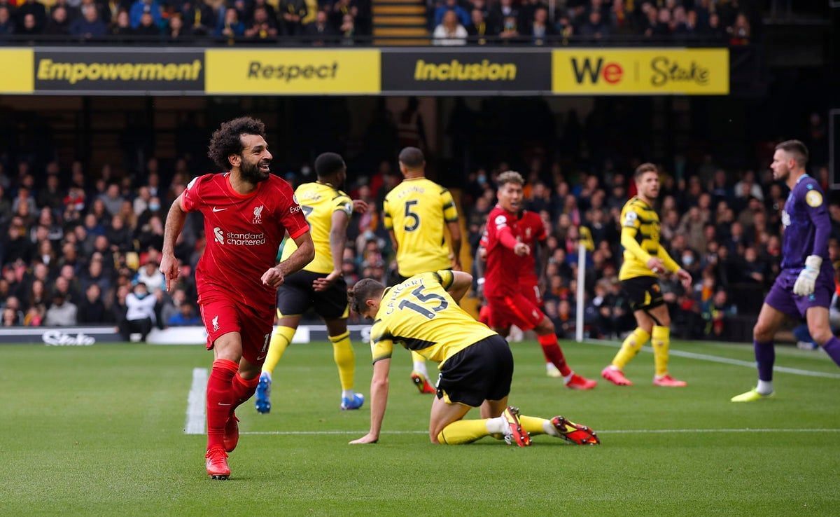 Salah was unstoppable yet again.