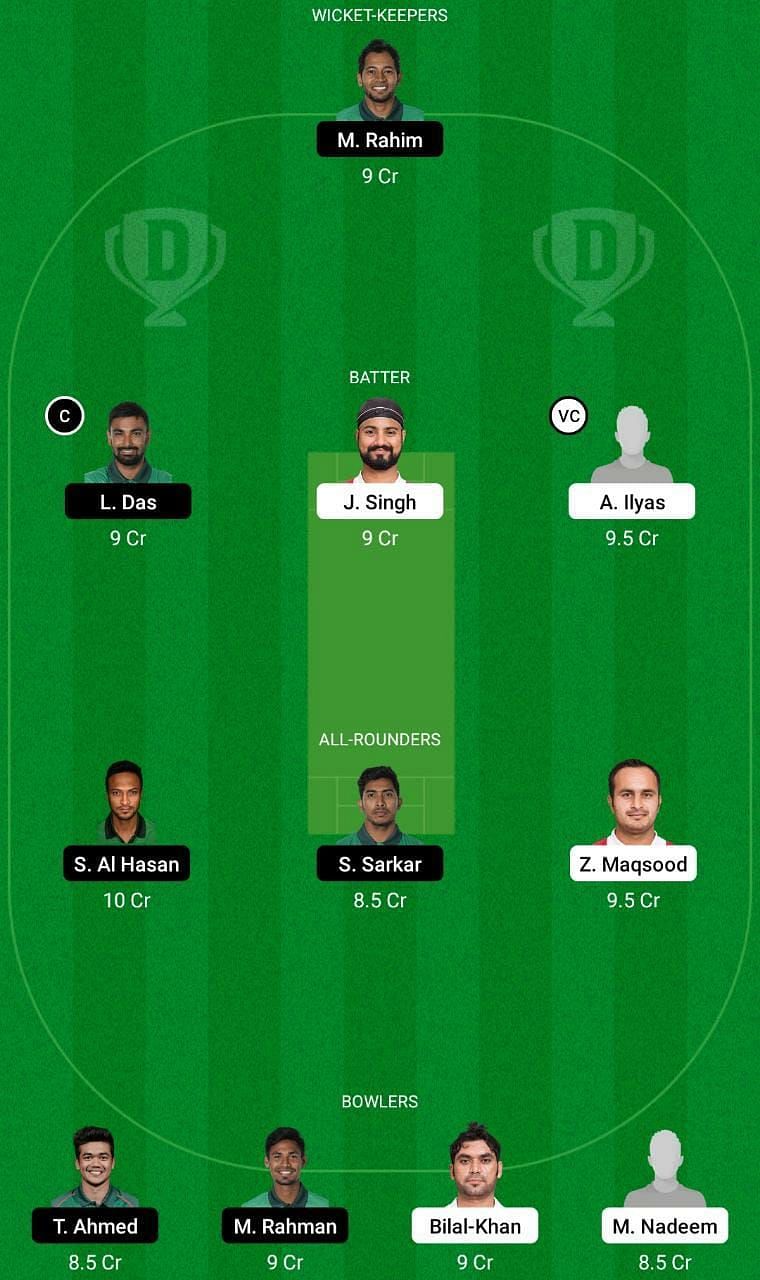 OMN vs BAN Dream11 Fantasy Tip #2