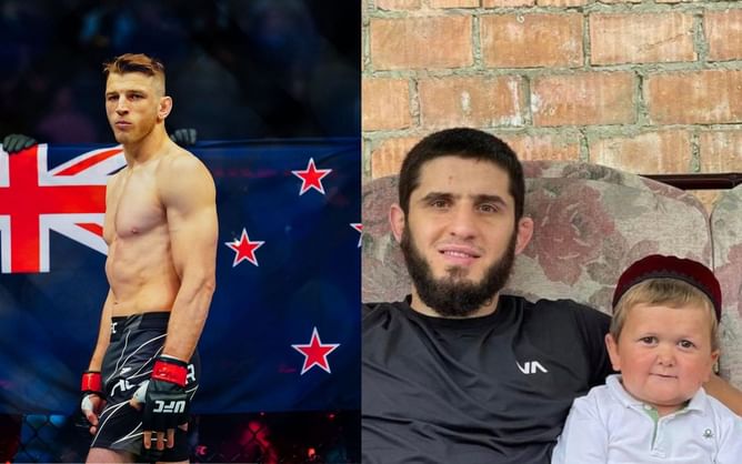 "Smash you" - Internet star Hasbulla Magomedov sends message to Dan Hooker ahead of his fight with Islam Makhachev