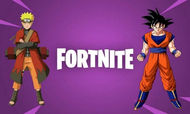 Goku and Naruto are likely on the verge of coming to Fortnite (Image via Epic Games)