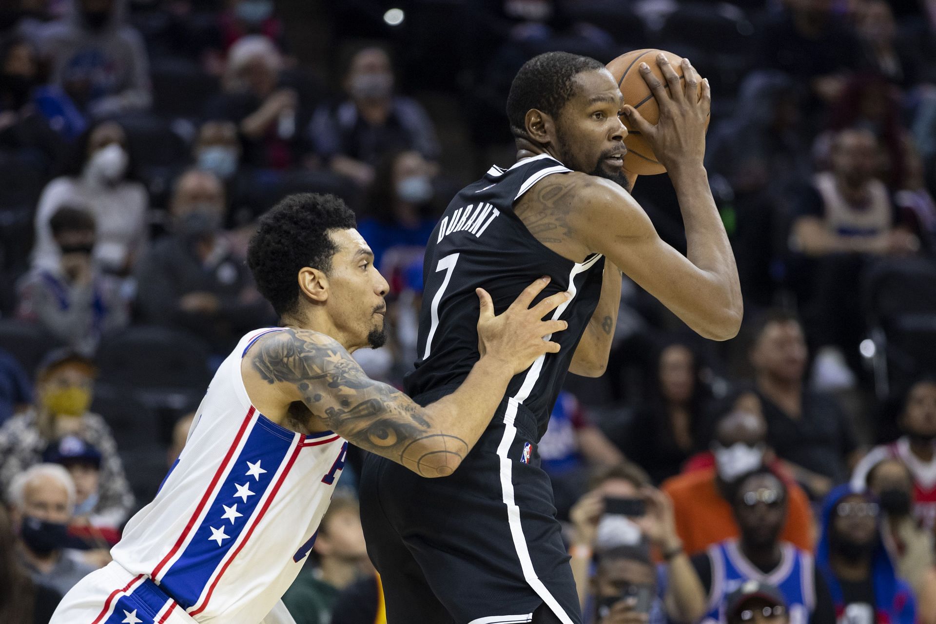 Kevin Durant&#039;s all-around game was too much for the Philadelphia 76ers in their home opener against the Brooklyn Nets.