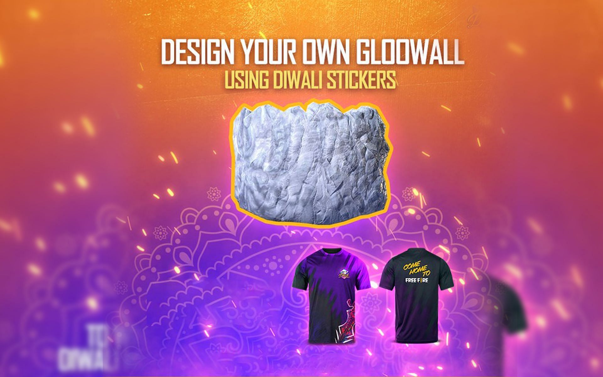 Players can create Gloo Wall skins to stand a chance at Free Fire merchandise (Image via Free Fire)