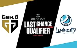 Gen.G Esports vs Luminosity Gaming Valorant Champions Tour (VCT) NA LCQ: Prediction, head-to-head, livestream details, and more
