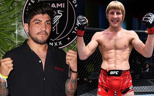 Dillon Danis (left); Paddy Pimblett (right)