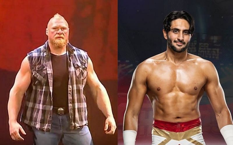 WWE Superstars Brock Lesnar and Mansoor are undefeated in Saudi Arabia