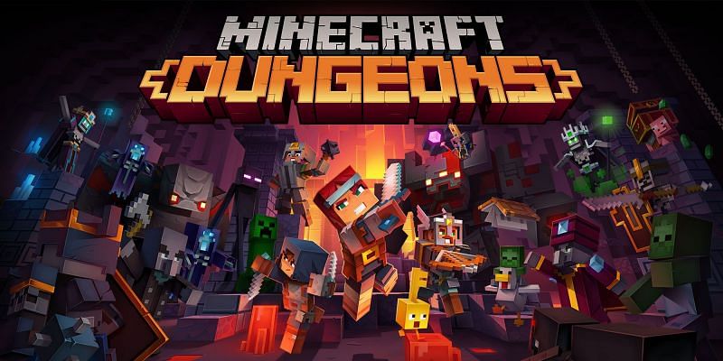 Minecraft Dungeons hosts a ton of mobs, much more than the original game. Image via Minecraft