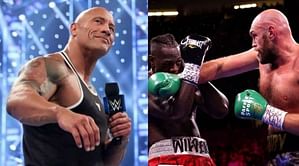 The Rock reacts to the all-time classic trilogy fight between Tyson Fury and Deontay Wilder