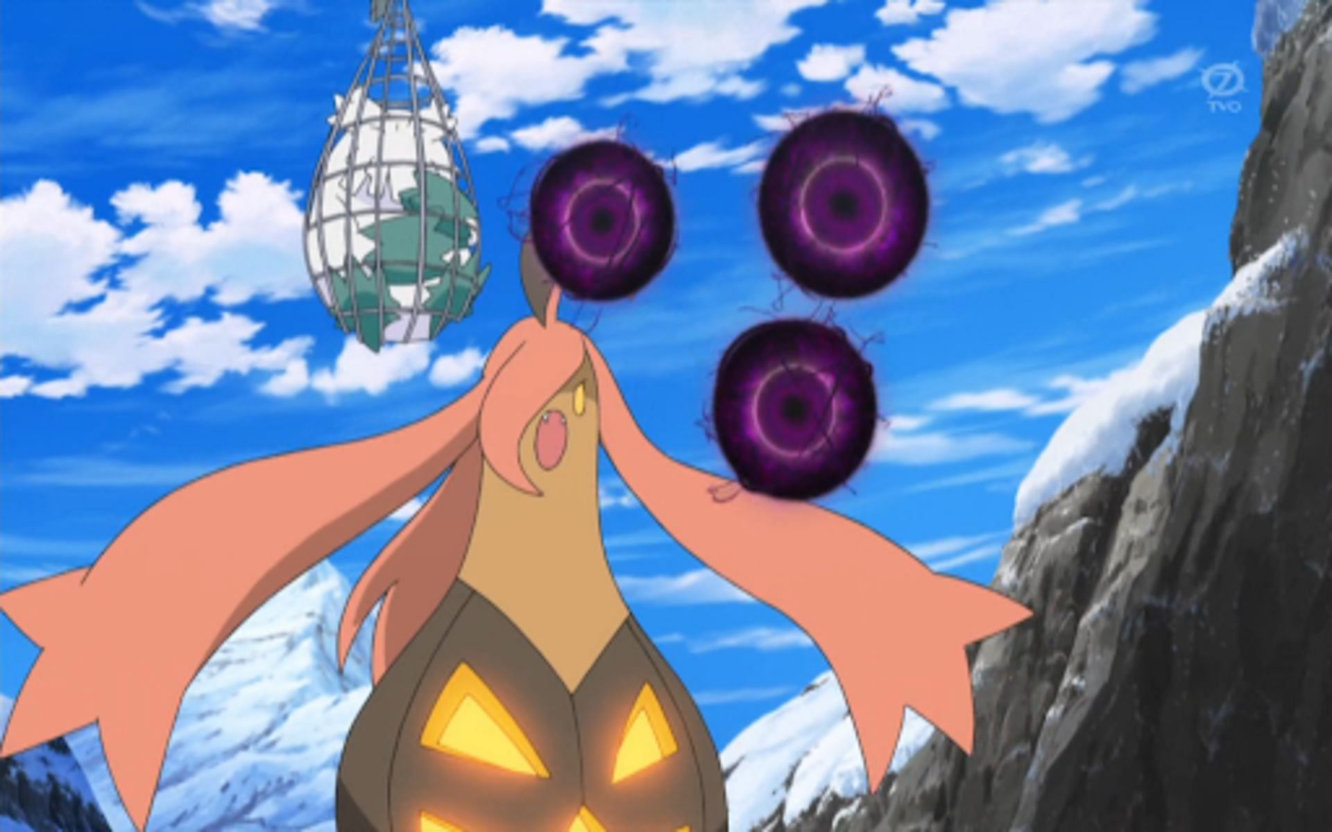 Gourgeist can learn many Ghost-type moves like Phantom Force (Image via The Pokemon Company)