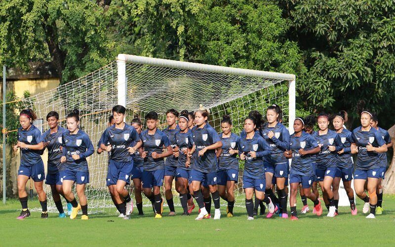 A file photo of the Indian women&#039;s team. (PC: AIFF)