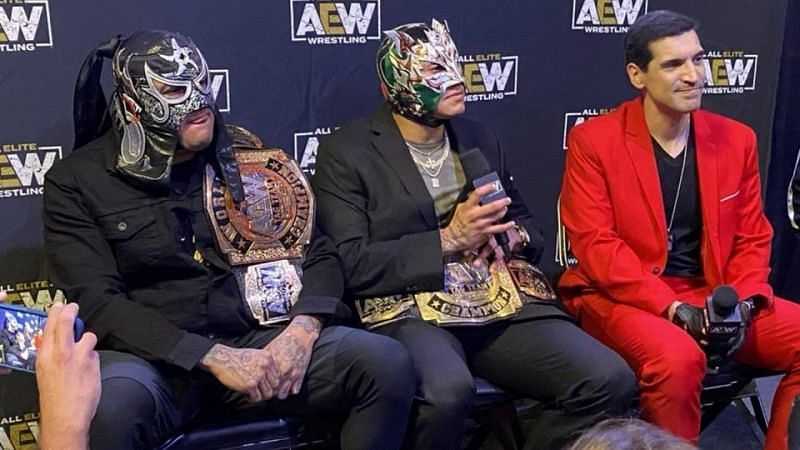 Matt Hardy is a fan of World Tag Team Champions Lucha Brothers