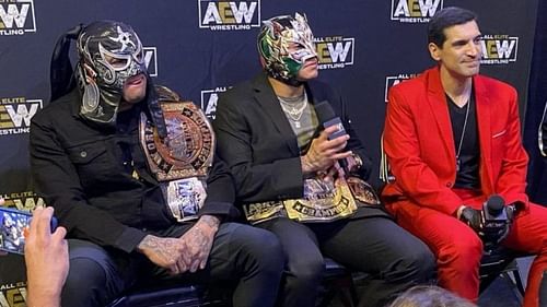 Matt Hardy is a fan of World Tag Team Champions Lucha Brothers