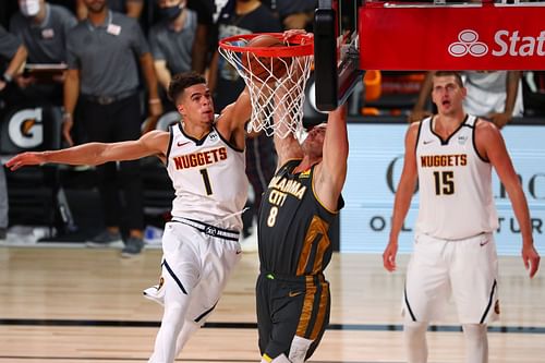 The Oklahoma City Thunder will host the Denver Nuggets in a preseason game on Oct. 14th.