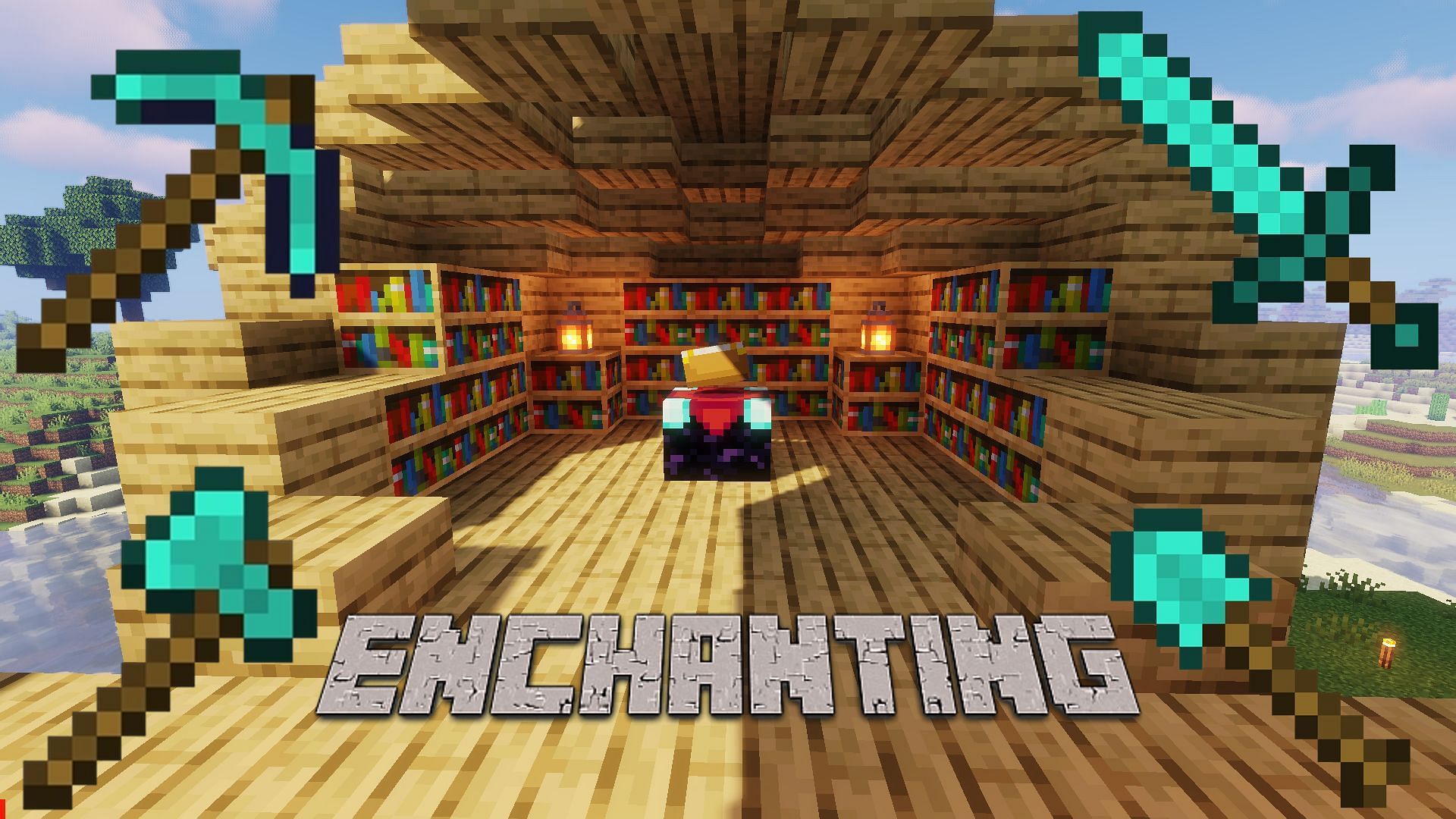 Enchantable items (Image via Minecraft)