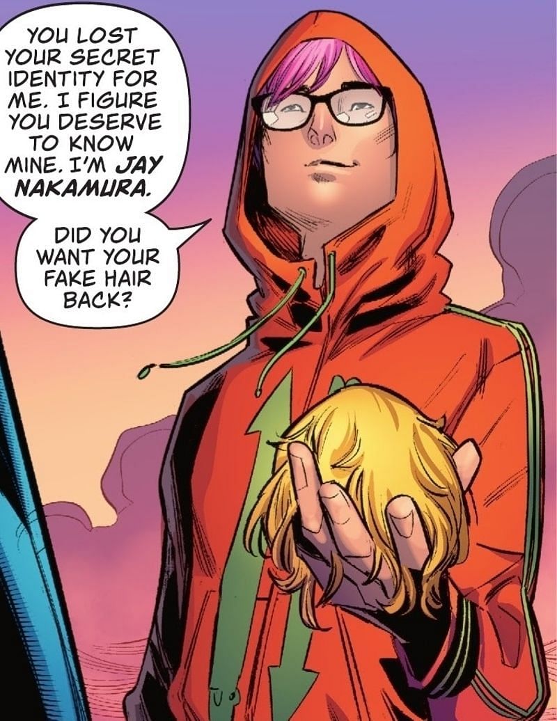 Jay Nakamura in the comics (Image via Detective Comics/DC)