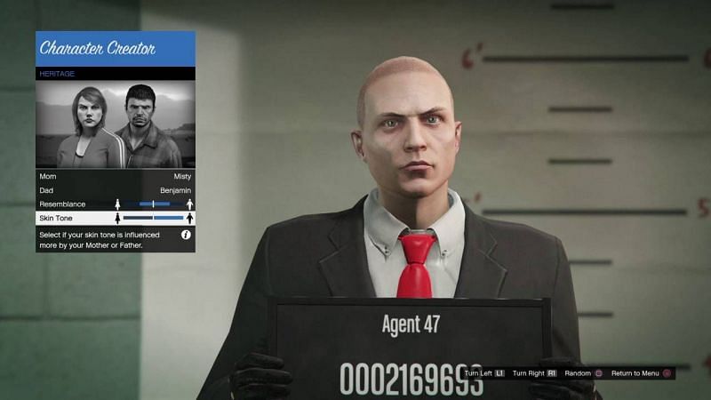 How To Make Your Gta Online Character Look Like Agent 47 From Hitman