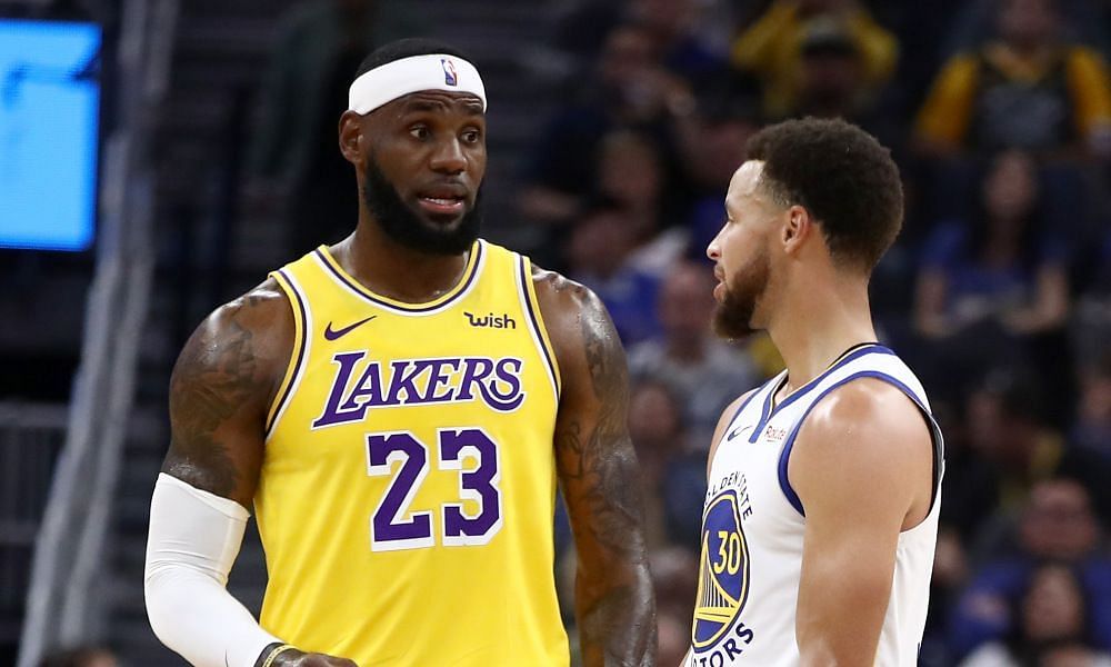 Stephen Curry and LeBron James in 2018-19 NBA season [Source: USA Today]