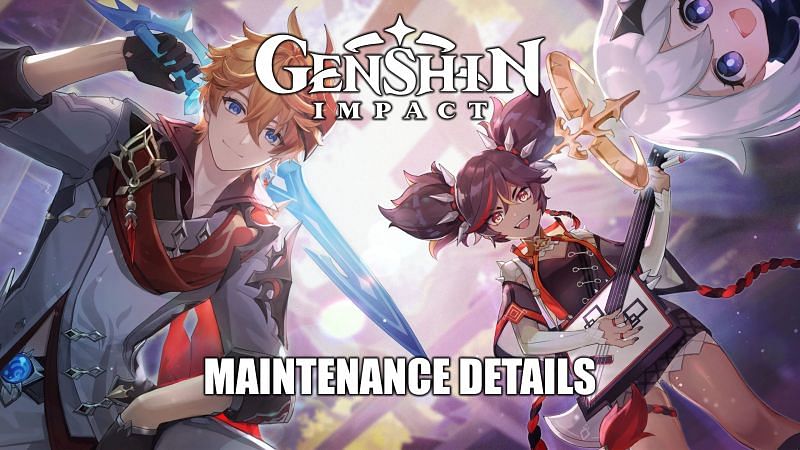 Genshin Impact 2.2 maintenance is expected to take roughly five hours (Image via Sportskeeda)