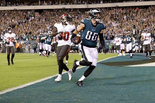 Former Philadelphia Eagles tight end Zach Ertz