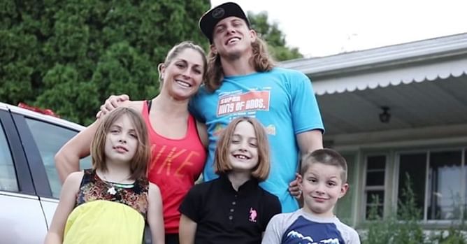 "You would say that" - WWE Superstar Riddle slammed by wife on social media