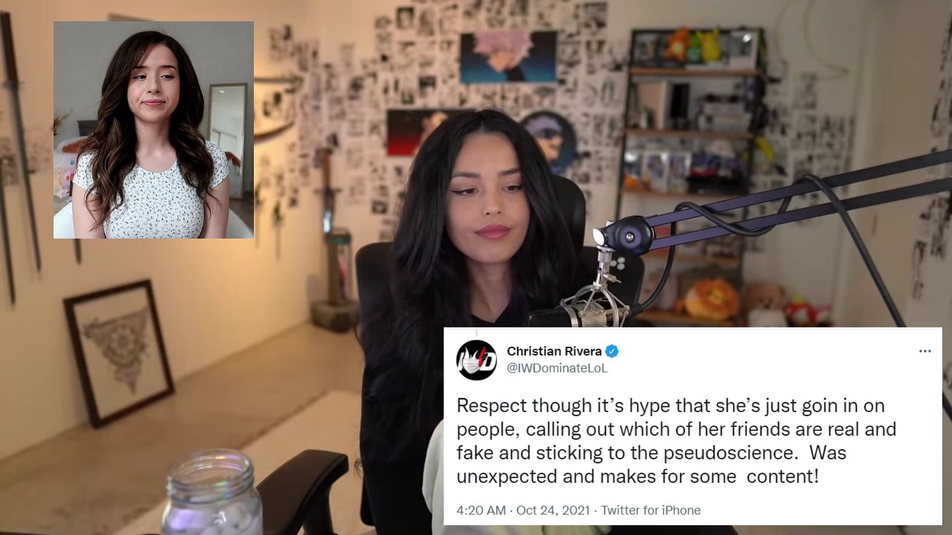 Valkyrae called out for name-dropping her friends amidst RFLCT controversy (Image via Sportskeeda)