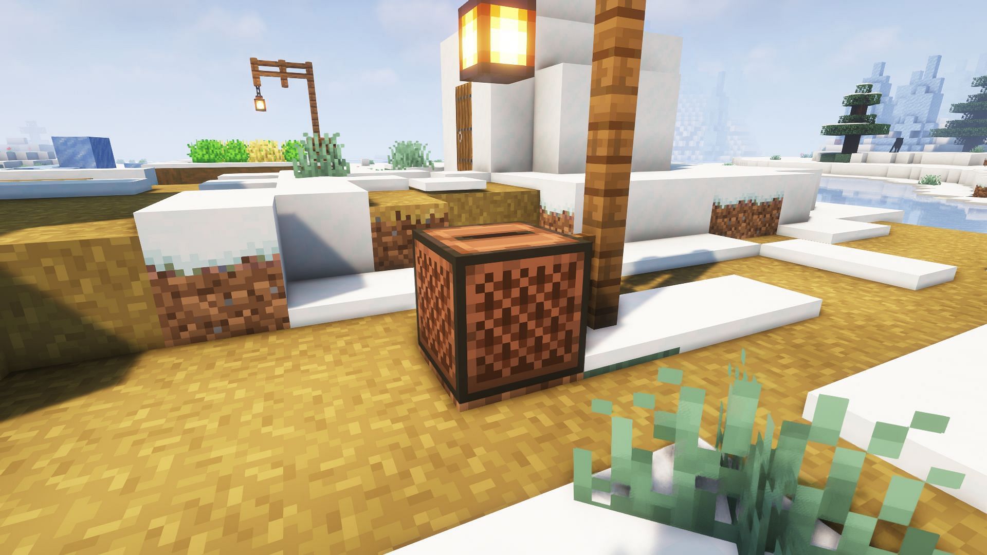 A jukebox in the game (Image via Minecraft)