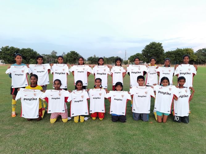 Sevilla FC supports youth in LaLiga’s program in Anantapur Rural Football League