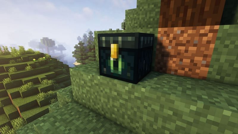 An ender chest (Image via Minecraft)