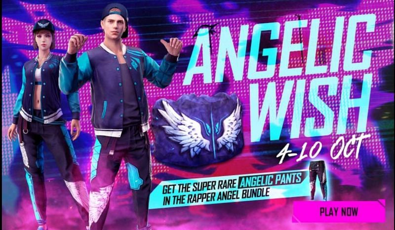 Angelic Wish offers players with numerous rewards (Image via Free Fire)