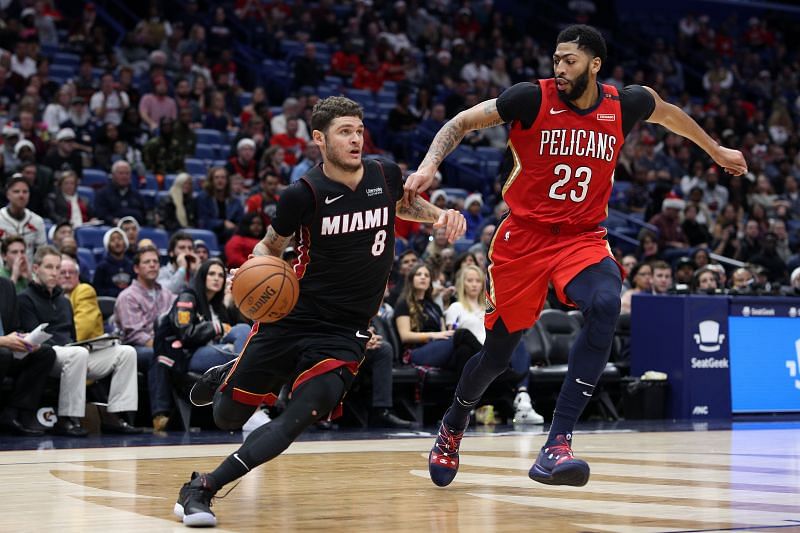 Anthony Davis produced a special performance for the Miami Heat.