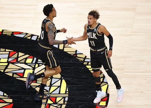 Trae Young and John Collins led the Atlanta Hawks to a surprising run at the NBA East Finals last season